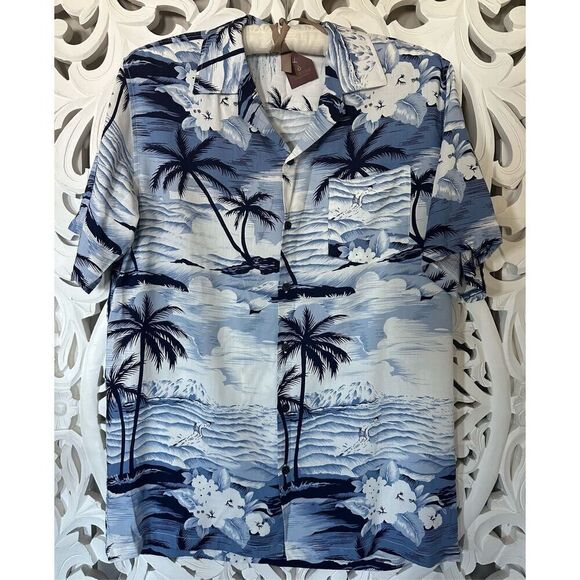 Men’s Hawaiian Style Shirt NEW - Picture 1 of 4